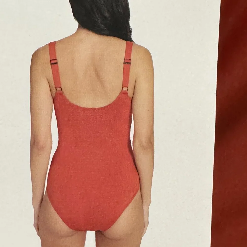 DKNY Women's One Piece Swimsuit Size XXL Bathing Suit Travel Beach Vacation NEW - Picture 9 of 14
